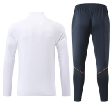 26-27 France White Half Pull Tracksuit (半拉链)