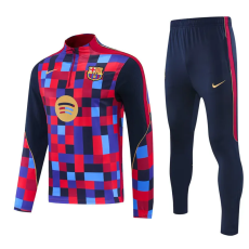 26-27 BAR Red Half Pull Tracksuit (半拉链)