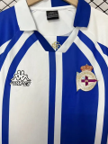 25-26 La Coruna Blue White Special Edition Fans Soccer Jersey