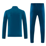 26-27 Portugal Lake blue Half Pull Tracksuit (半拉链)