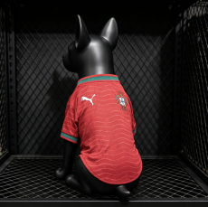 26-27  Portugal Home Pet Soccer Jersey