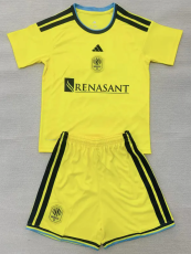 26-27 Nashville SC Home Kids Soccer Jersey