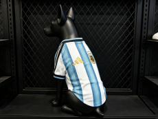 26-27 Argentina Home Pet Soccer Jersey