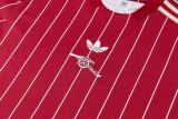 26-27 ARS Red Short shirts and Long trousers Suit (圆领)