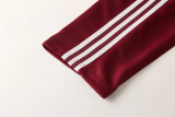26-27 Spain Brown Red Jacket Tracksuit #01