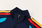 26-27 Spain Royal blue Jacket Tracksuit #02