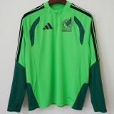 26-27 Mexico Green Top Half Pull Tracksuit (半拉上衣)