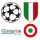 UCL +Scudetto +Coccarda (欧冠+10圈NK上+int盾中间)