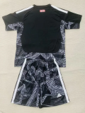 26-27 Man Utd Black Goalkeeper Kids Soccer Jersey
