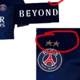 25-26 PSG Home Print 2 Star Champions of Europe 26 Fans Soccer Jersey