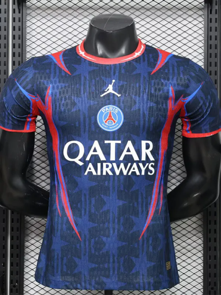 26-27 PSG Blue Black Special Edition Player Version Soccer jersey