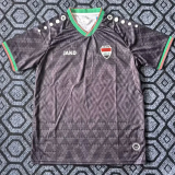26-27 IRAQ Black Fans Soccer Jersey