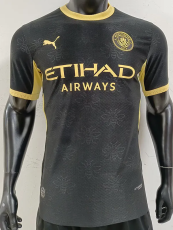 26-27 Man City Black Player Version Soccer Jersey