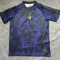 26-27 France Black Purple Special Edition Training shirts (逗号)