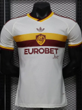 26-27 Roma White Special Edition Player Version Soccer Jersey