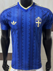 26-27 Sweden Away Player Version Soccer Jersey