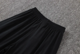 26-27 Netherlands Black Half Pull Tracksuit #B26043(半拉链)