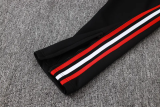 26-27 Man Utd Black Jacket Tracksuit #A26045