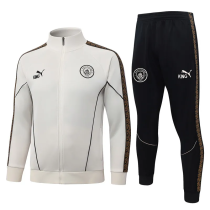 26-27 Man City Beige Jacket Tracksuit #A26042