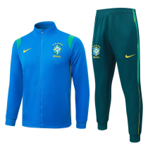 26-27 Brazil Lake blue Jacket Tracksuit #A26043