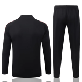 26-27 Man Utd Black Half Pull Tracksuit #B26048(半拉链)