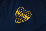 26-27 Boca Juniors Royal blue Half Pull Tracksuit #B26046(半拉链)