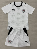 26-27 Egypt Away Kids Soccer Jersey