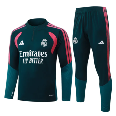 26-27 RMA Dark green Half Pull Tracksuit #B26044(半拉链)