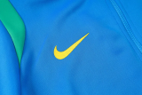 26-27 Brazil Lake blue Jacket Tracksuit #A26043