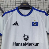 26-27 Hamburg SV White Fans Soccer Jersey