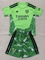 26-27 ARS Green Goalkeeper Kids Soccer Jersey