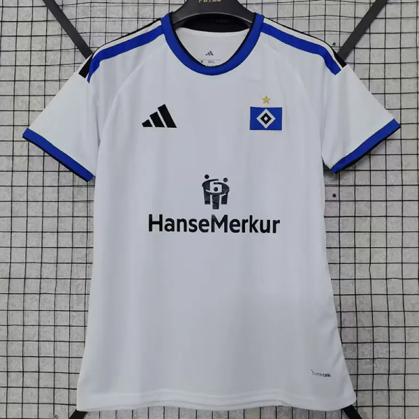 26-27 Hamburg SV White Fans Soccer Jersey
