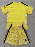 26-27 ARS Yellow Goalkeeper Kids Soccer Jersey