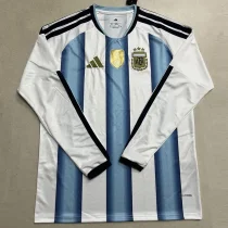 26-27 Argentina Home Long Sleeve Soccer Jersey (长袖)