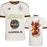 26-27 Spain Away X-Karol G Graphics Fans Soccer Jersey