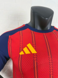 26-27 Spain Home Player Version Soccer Jersey