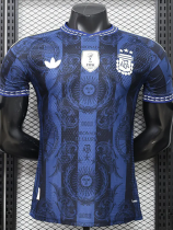 26-27 Argentina Blue Black Player Version Training shirts