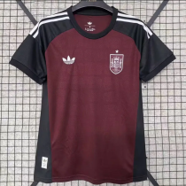 26-27 Spain Brown Goalkeeper Fans Soccer Jersey