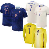 2025 France Away Player Version Soccer Jersey