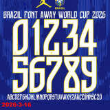 26-27 Brazil JD Red Goalkeeper Player Version Soccer Jersey