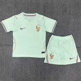 26-27 France Away Kids Soccer Jersey