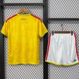 26-27 Colombia Home Kids Soccer Jersey