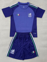 26-27 Mexico Purple Goalkeeper Kids Soccer Jersey