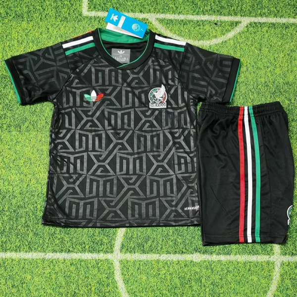 26-27 Mexico Third Kids Soccer Jersey