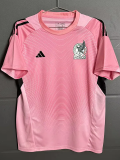 26-27 Mexico Pink Fans Goalkeeper Soccer Jersey