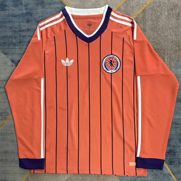 26-27 Scotland Away Long Sleeve Soccer Jersey (长袖)