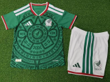 26-27 Mexico Home Kids Player Version Soccer Jersey (球员童装)