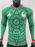 26-27 Mexico Home Long Sleeve Player Version Soccer Jersey (长袖球员)