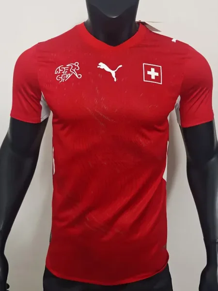 26-27 Switzerland Home Player Version Soccer Jersey