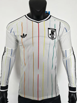 26-27 Japan Away Long Sleeve Player Version Soccer Jersey (长袖球员)